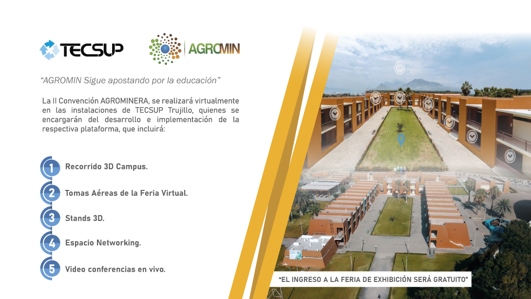 II Convención Agro Minera del 24 al 26 de Noviembre 2021 Trujillo, Perú
